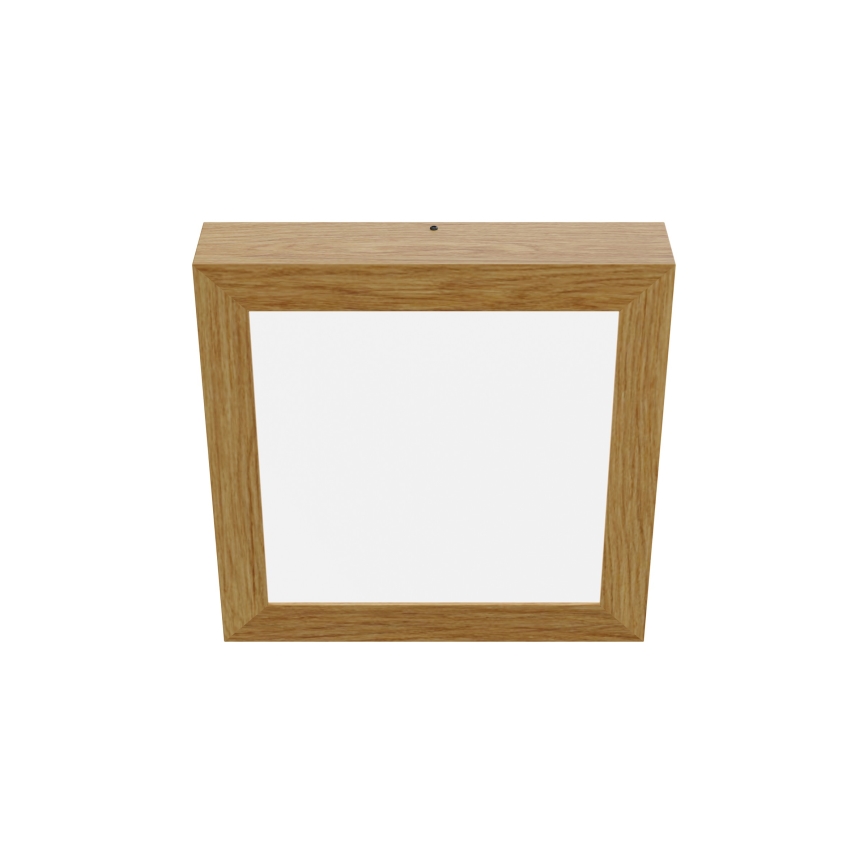 APLED - LED Lubinis šviestuvas  QUADRA LED/24W/230V ąžuolas