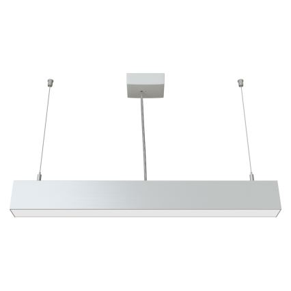 APLED - LED Pakabinamas sietynas LOOK LED/23W/230V 4000K 60 cm sidabras