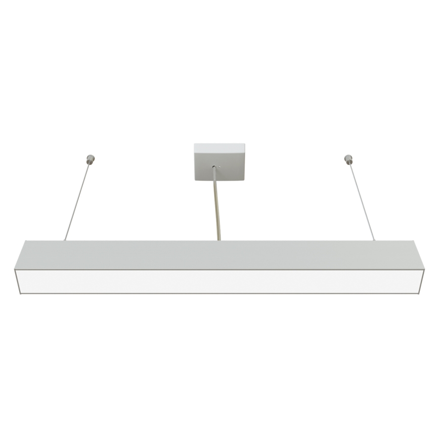 APLED - LED Pakabinamas sietynas LOOK LED/23W/230V 4000K 60 cm sidabras
