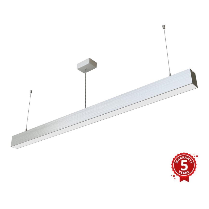 APLED - LED Pakabinamas sietynas LOOK LED/46W/230V 4000K 120 cm sidabras