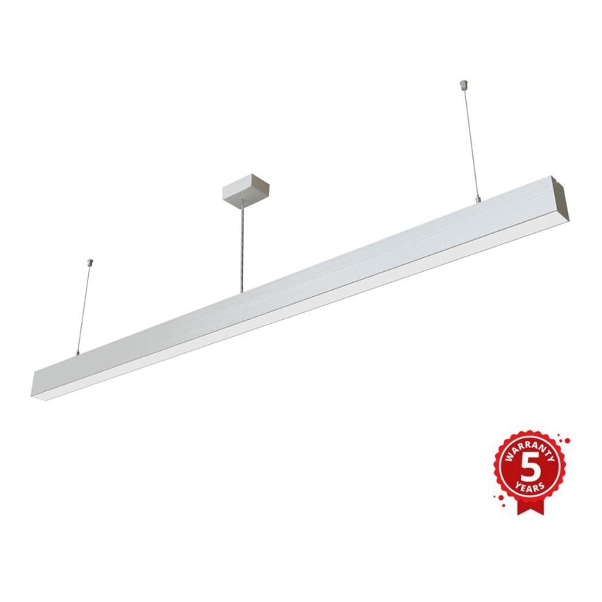 APLED - LED Pakabinamas sietynas LOOK LED/58W/230V 4000K 150 cm sidabras