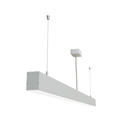 APLED - LED Pakabinamas sietynas LOOK LED/58W/230V 4000K 150 cm sidabras