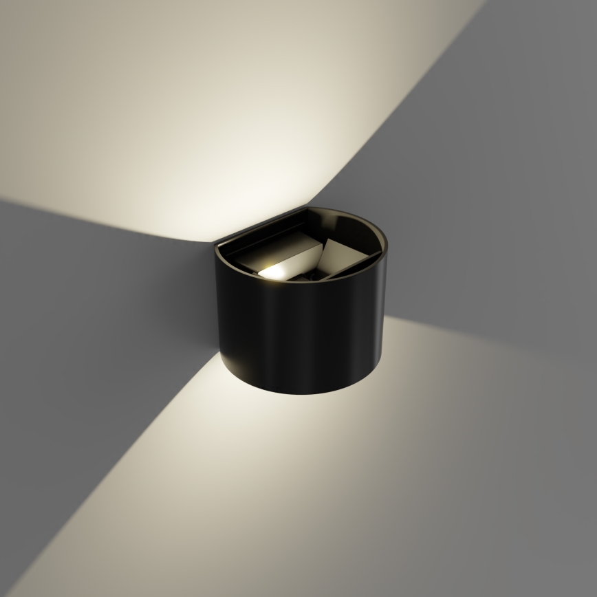 APLED - LED Sieninis lauko šviestuvas OVAL 2xLED/3W/230V IP65