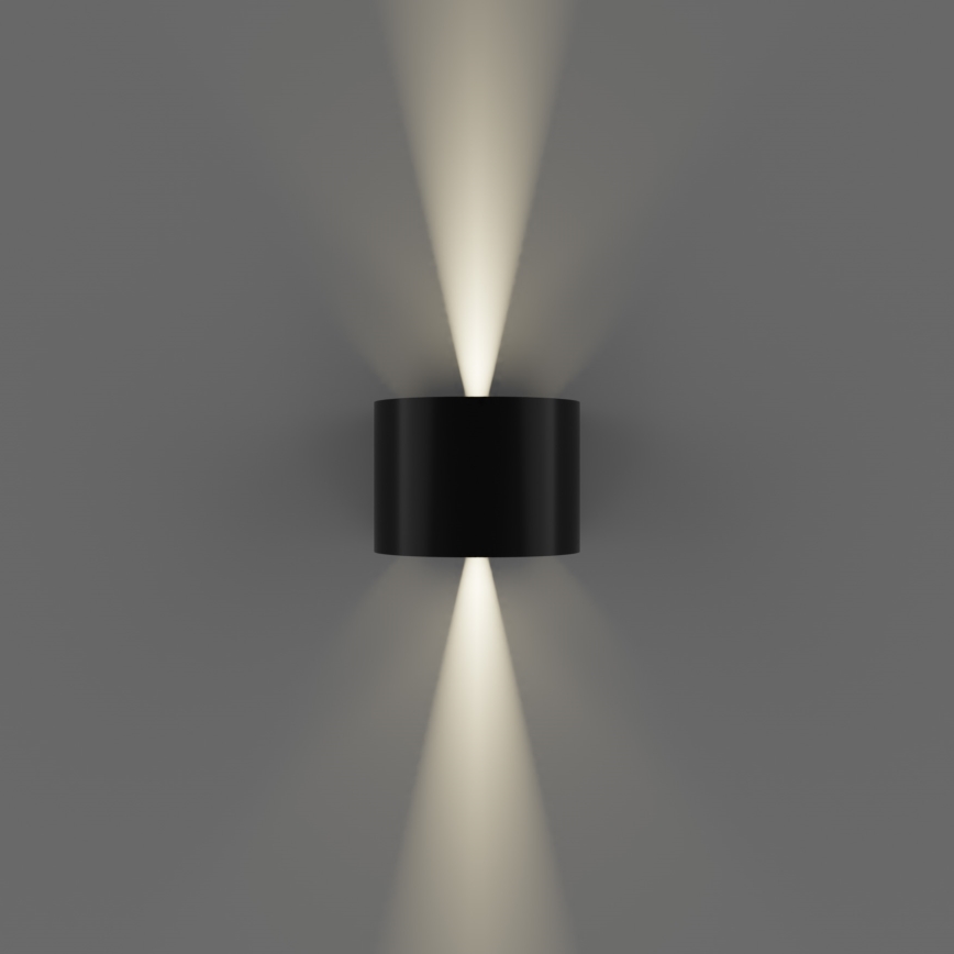 APLED - LED Sieninis lauko šviestuvas OVAL 2xLED/3W/230V IP65