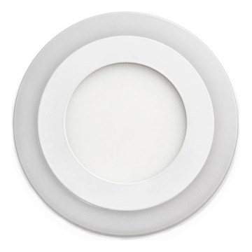 APLED - LED vonios lubų šviestuvas RONDO DUO LED/4W + LED/12W/230V IP41 3000/4000K skersmuo 19,5 cm baltas