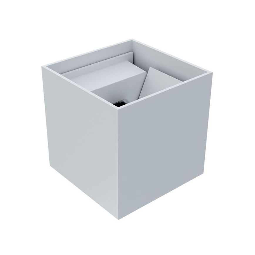 APLED - Sieninis LED lauko šviestuvas CUBE 2xLED/3W/230V IP65