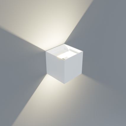 APLED - Sieninis LED lauko šviestuvas CUBE 2xLED/3W/230V IP65