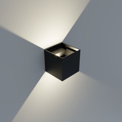 APLED - Sieninis LED lauko šviestuvas CUBE 2xLED/3W/230V IP65