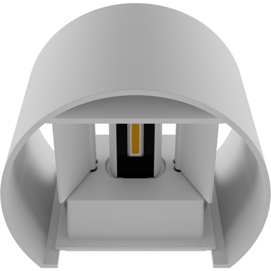 APLED - Sieninis LED lauko šviestuvas OVAL 2xLED/3W/230V IP65