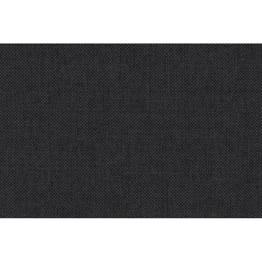 Apmušta lova ARLY su universaliu L/P galvūgaliu, 110x200 cm, antracitas/balta