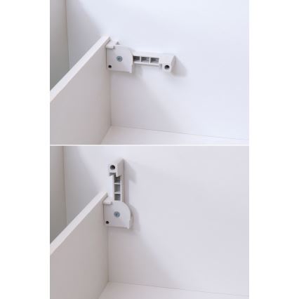 Apmušta lova MARIA ONE su čiužiniu ir patalynės dėže 90x200 cm taupe