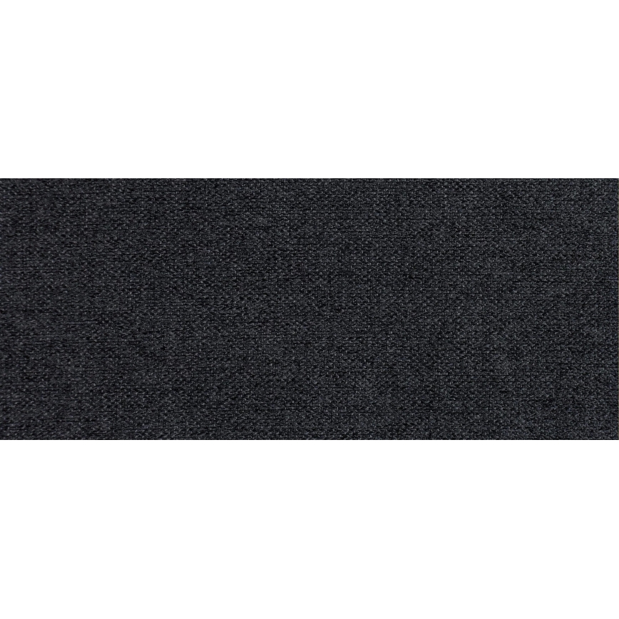 Apmušta universali U formos išskleidžiama sofa OXFORD, juoda/pilka