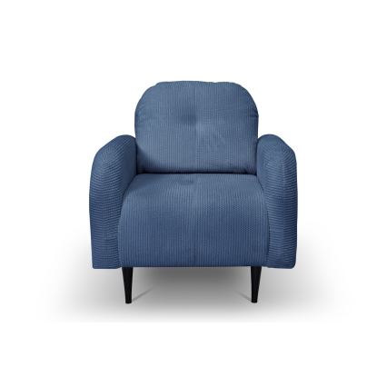 Apmuštas fotelis CLOUDY mėlynas