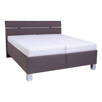 Apvalkota lova su saugoma erdve be miegamojo ALIS 160x200 cm ruda