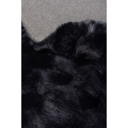Apvalus kilimas RABBIT BUBBLE 160 cm juodas