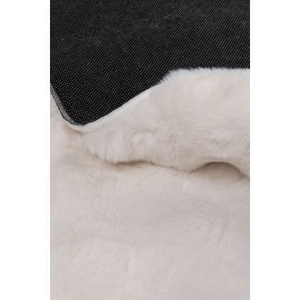 Apvalus kilimas RABBIT BUBBLE 160 cm kreminės spalvos
