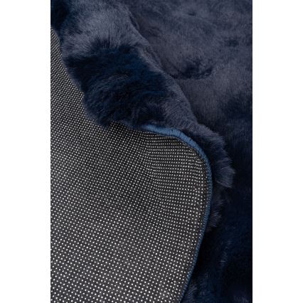 Apvalus kilimas RABBIT BUBBLE, 160 cm, mėlynas