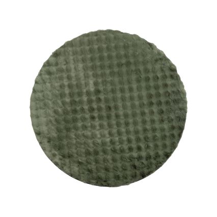 Apvalus kilimas RABBIT BUBBLE, 160 cm, žalias