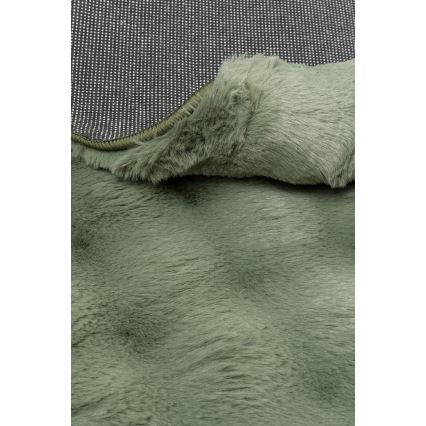 Apvalus kilimas RABBIT BUBBLE, 160 cm, žalias