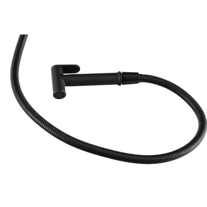 Aqualine - Bidė čiaupas su dušu, skirtas paslėptam montavimui matinė juoda