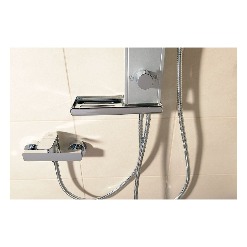 Aqualine - Dušo komplektas ROME, blizgus chromas
