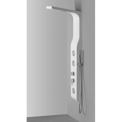 Aqualine - Dušo panelis YUKI matinė balta