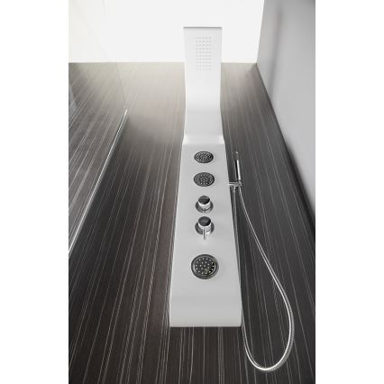 Aqualine - Dušo panelis YUKI matinė balta