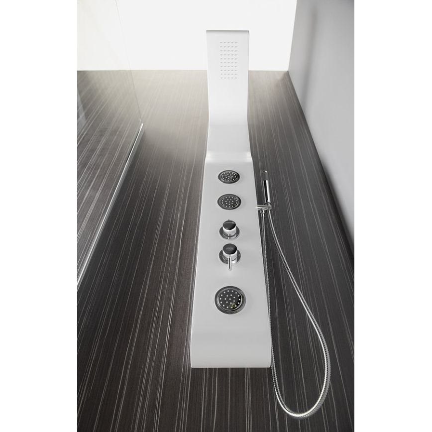 Aqualine - Dušo panelis YUKI matinė balta