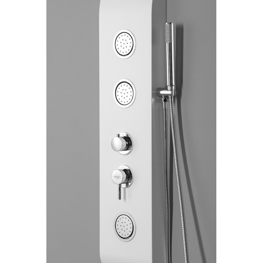 Aqualine - Dušo panelis YUKI matinė balta