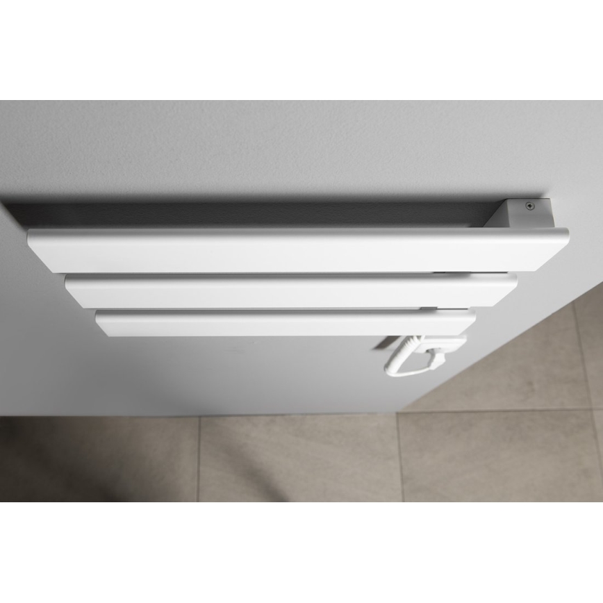 Aqualine - Elektrinis rankšluosčių džiovintuvas ELVIS 50W/230V 34,2 cm baltas dešinė