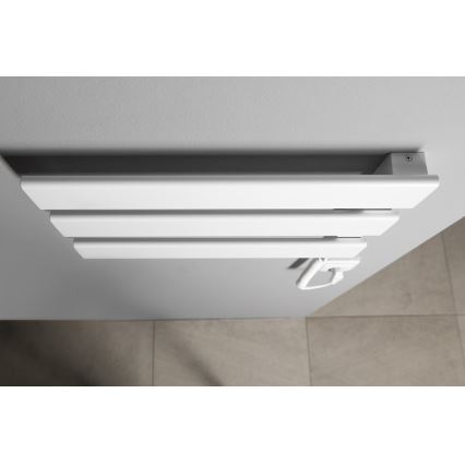Aqualine - Elektrinis rankšluosčių džiovintuvas ELVIS 50W 46x34 cm balta