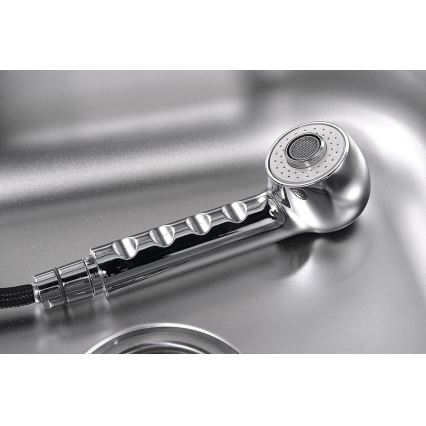 Aqualine - Kriauklės maišytuvas KASIOPEA 20 cm blizgus chromas