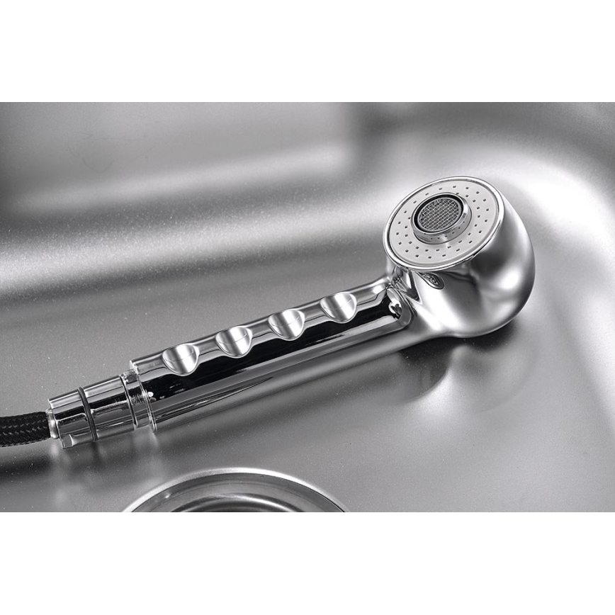 Aqualine - Kriauklės maišytuvas KASIOPEA 20 cm blizgus chromas