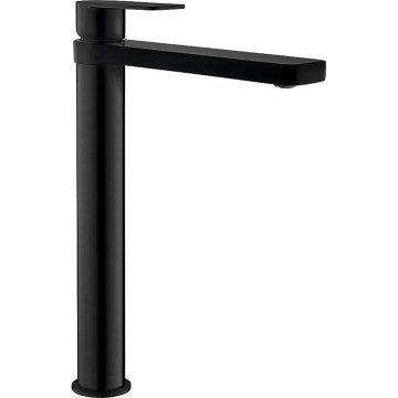 Aqualine - Praustuvo čiaupas DAPHNE 29 cm matinė juoda