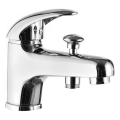 Aqualine - praustuvo maišytuvas su perjungikliu KASIOPEA 17 cm blizgus chromas