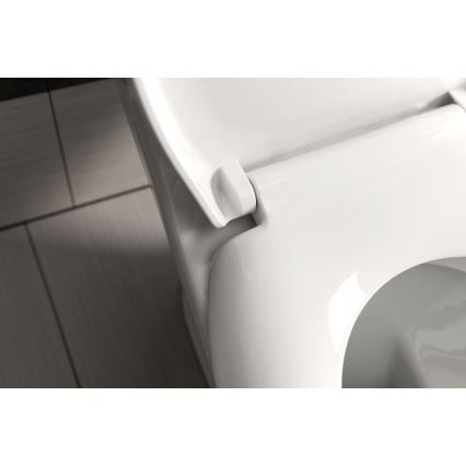 Aqualine - Tualeto dangtis SOFIA SoftClose balta