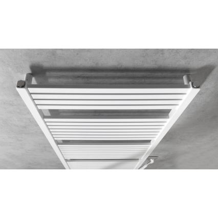 Aqualine - Vonios elektrinis radiatorius TONDI-E 800 W 169x60 cm baltas