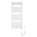 Aqualine - Vonios kambario elektrinis radiatorius DIRECT-E 600W 132x60 cm baltas