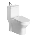 Aqualine - WC komplektas su praustuvu HYGIE keramika/balta
