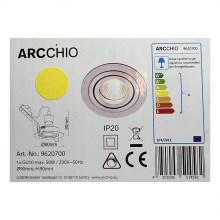 Arcchio - Įleidžiamas šviestuvas SOPHIA 1xGU10/50W/230V