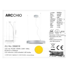 Arcchio - LED Pakabinamas sietynas PIETRO 2xLED/45W/230V