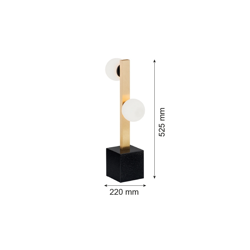 Argon 1044 - Stalinė lempa FREEMONT 2xG9/5W/230V