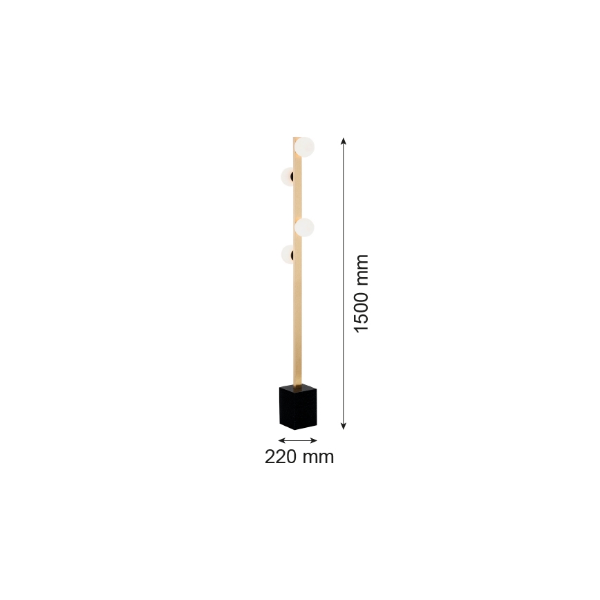 Argon 1738 - Toršeras FREEMONT 4xG9/5W/230V