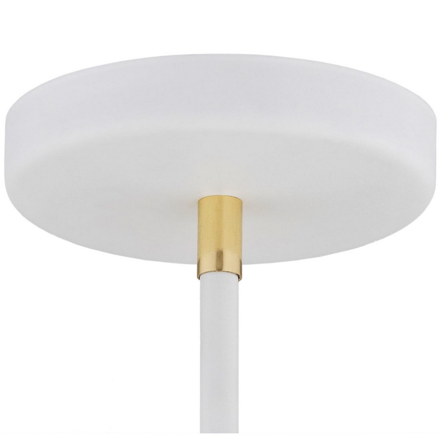 Argon 1773 - Sietynas ant stulpo AVALONE 4xE27/15W/230V baltas/aukso