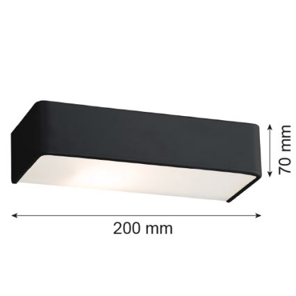 Argon 3079 - Sieninis šviestuvas RODAN 1xE27/15W/230V