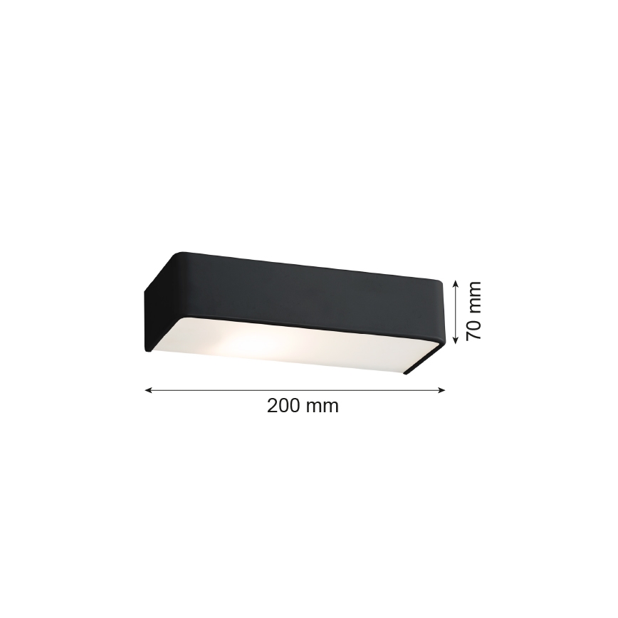Argon 3079 - Sieninis šviestuvas RODAN 1xE27/15W/230V
