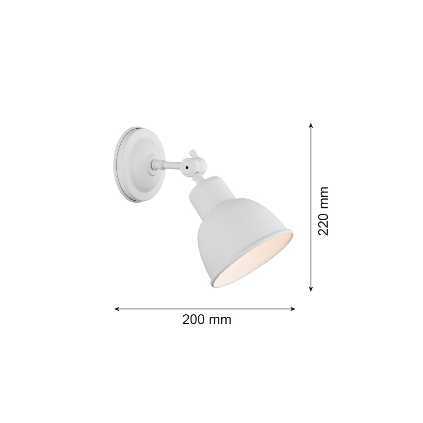 Argon 3182 - Sieninis šviestuvas EUFRAT 1xE27/60W/230V