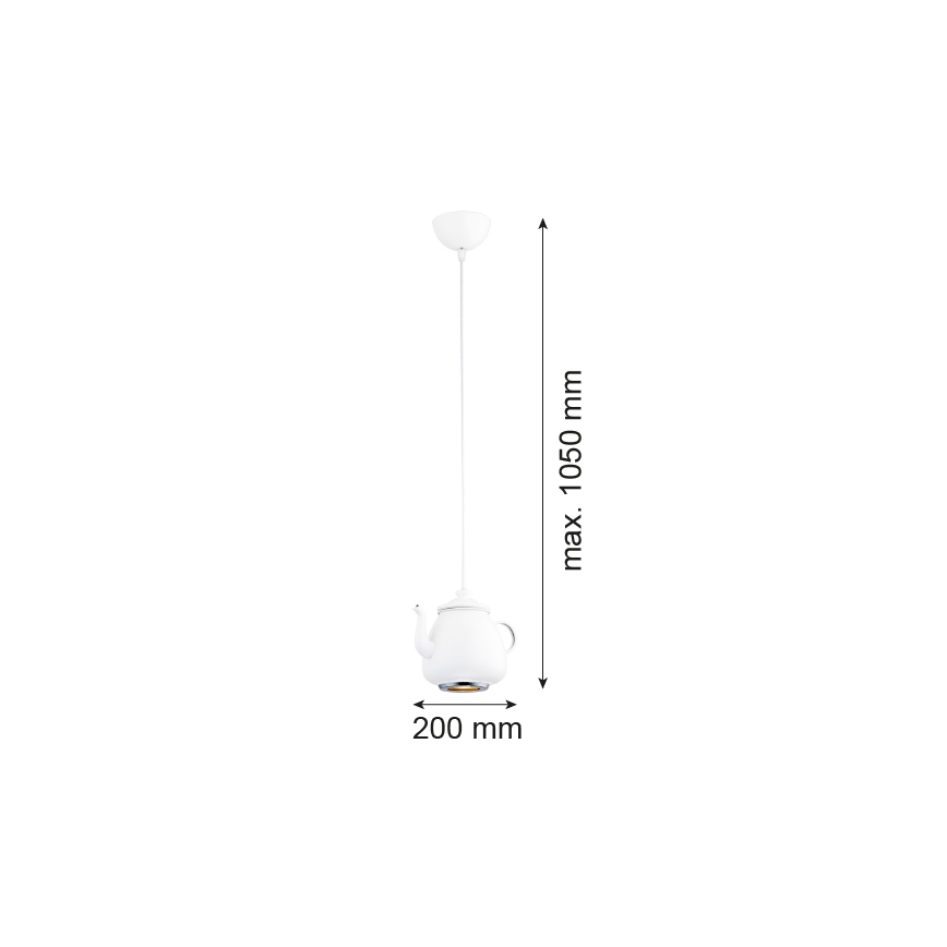 Argon 3650 - Pakabinamas šviestuvas JAMAJKA 1xGU10/50W/230V