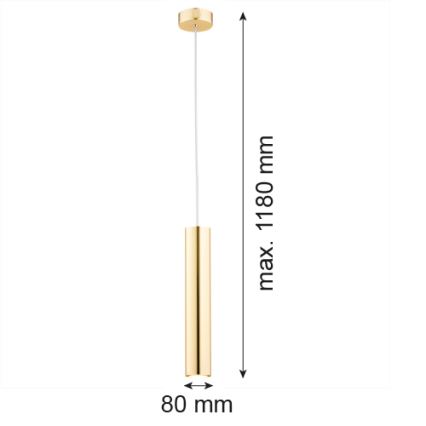 Argon 4057 - Pakabinamas sietynas GOMERA 1xGU10/5W/230V žalvaris