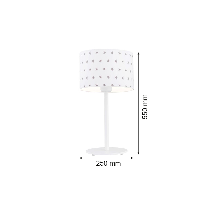 Argon 4125 - Stalinė lempa MAGIC 1xE27/15W/230V balta